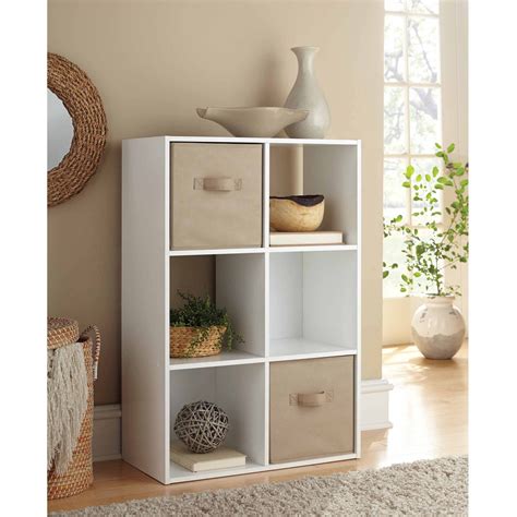 6 cube storage organizer